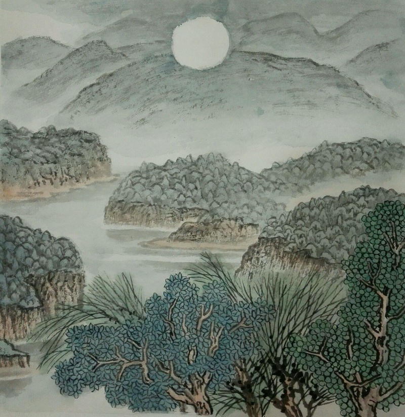 XWBYG464 中国美协 许文邠《精品14》50x45