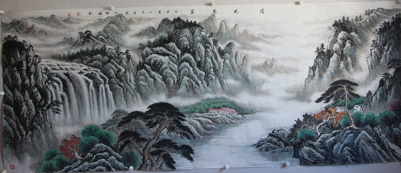 YFGYG318 尹凤庚《清风万里》90*240cm