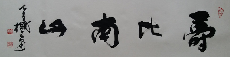 YXZNS123 杨先中《寿比南山》34*90cm
