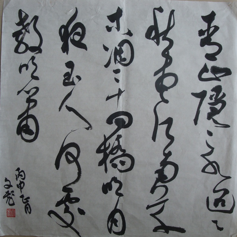 SWBYS326 沈文彪 书法33x33 (10)